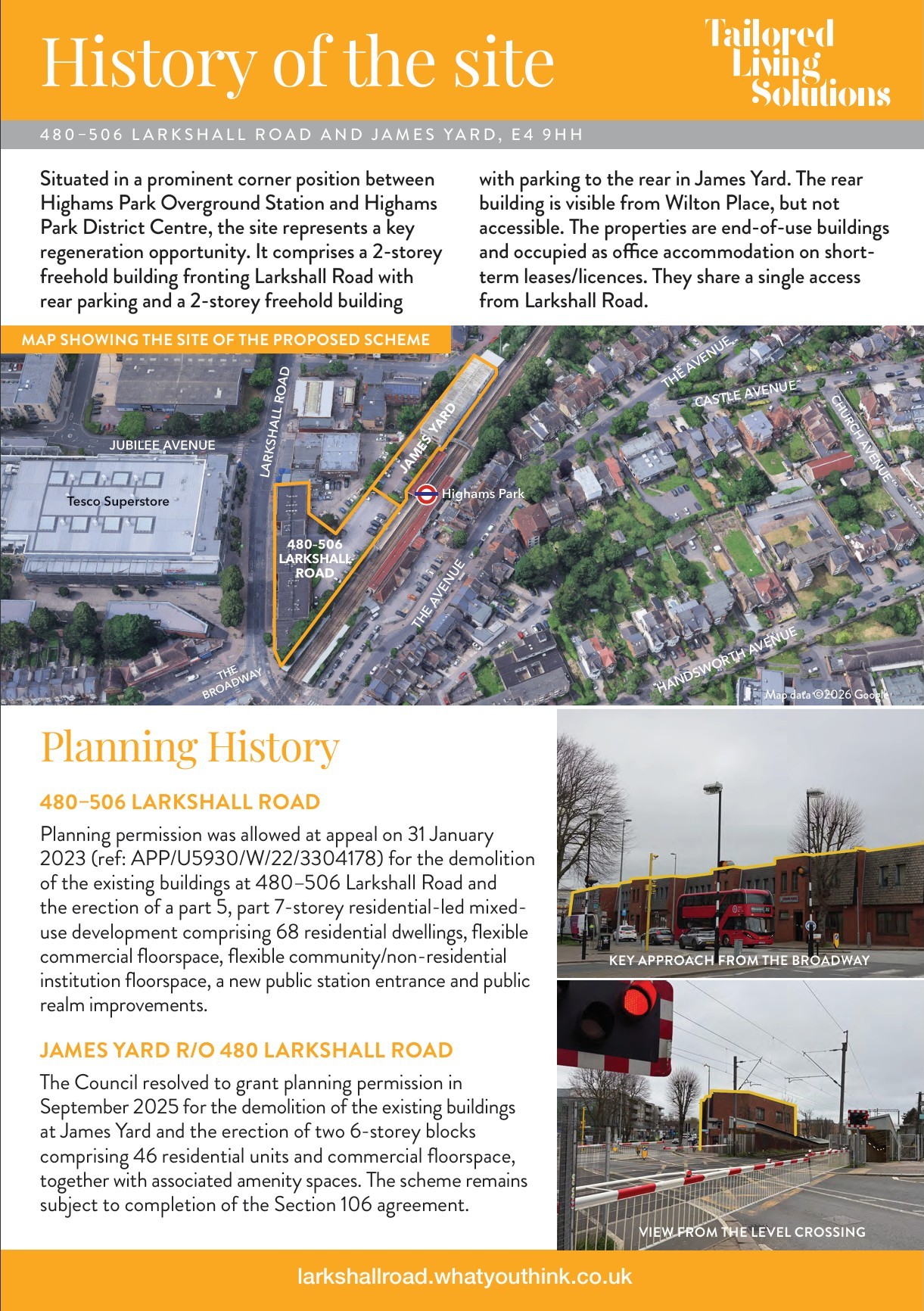 Preview of exhibition board 02: History of the Site