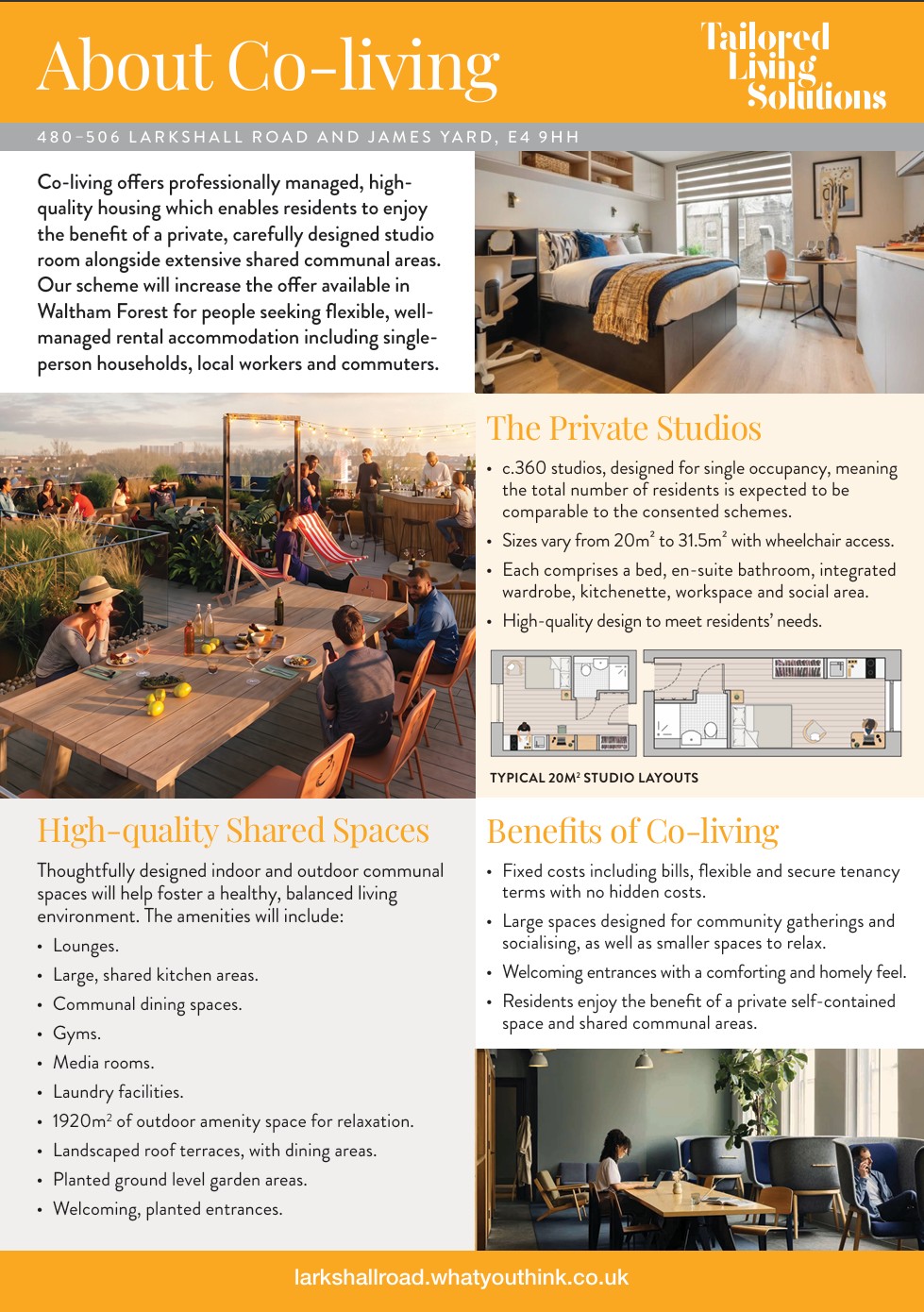 Preview of exhibition board 04: About Co-living